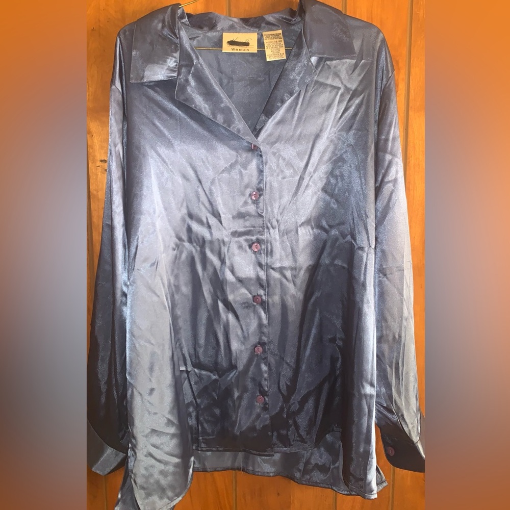 Katie Lee silky button up